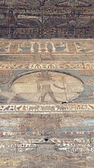 Khnum Temple Columns and Hieroglyphic Carvings – Esna, Luxor, Egypt | Ancient Egyptian Architecture