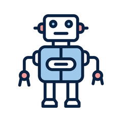 Get this beautifully designed amazing icon of ai robot