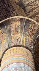 Khnum Temple Columns and Hieroglyphic Carvings – Esna, Luxor, Egypt | Ancient Egyptian Architecture