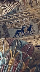 Khnum Temple Columns and Hieroglyphic Carvings – Esna, Luxor, Egypt | Ancient Egyptian Architecture