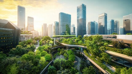 futuristic architectural design featuring a sleek