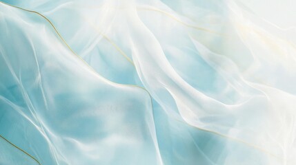 Fototapeta premium Abstract Blue and White Fabric