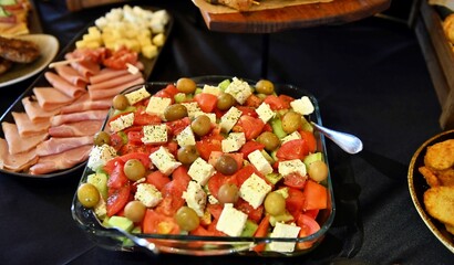 catering food, various buffet and party concept
