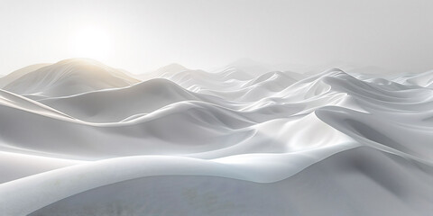 Obraz premium A vertical cascade of shimmering metallic hues transitioning from gold to silver 