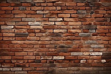 Fototapeta premium Brick wall architecture backgrounds repetition.
