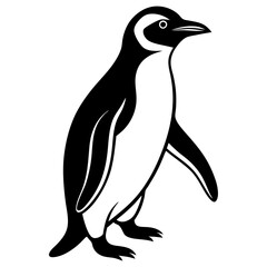 Penguin--vector-art-illustration