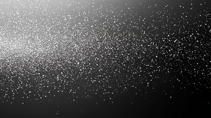 Obraz premium Grainy gradient background, grey black white monochrome abstract noise texture banner backdrop design 