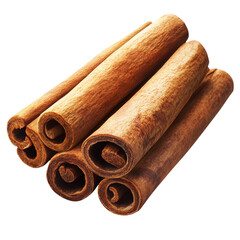 High-Quality Cinnamon Stick Image for Culinary and Aromatic Uses in Recipes, Design Projects, and Natural Products Presentations