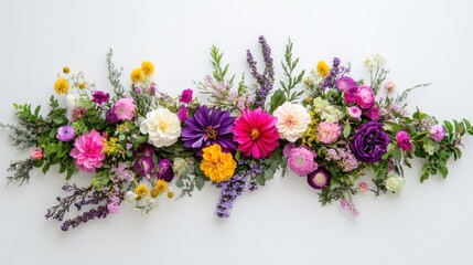 Obraz premium Colorful Floral Arrangement
