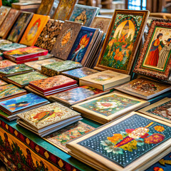 Fototapeta premium A vibrant display of folk tales from various cultures