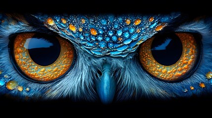 A charming watercolor owl with intricate details, perfect for creating custom DIY greeting cards and decor