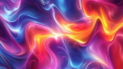 abstract background with glowing lines