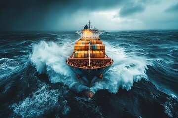 This striking image captures a city grappling with the fierce impact of a cyclone, featuring strong winds, torrential rain, and scenes of destruction that highlight the power of nature.

