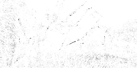 Distressed black texture. Dusty distress overlay texture. Grunge design element. Dark grainy texture on white background.