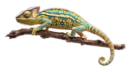 Obraz premium Panther Chameleon on Branch
