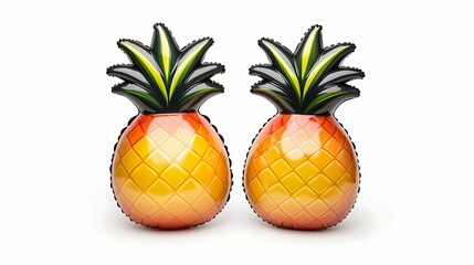 Colorful pineapple decor a fun and playful addition to your summer party or tropical themed event