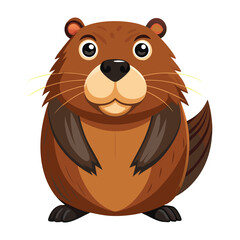 Obraz premium beaver animal best vector design ai eps file download