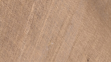 Closeup brown sack texture background. Close Up Of Linen Sack