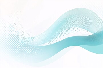 Fototapeta premium Abstract Blue Wave Background Design
