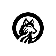 wolf head icon