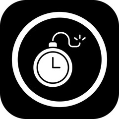 Time Bomb Icon Design