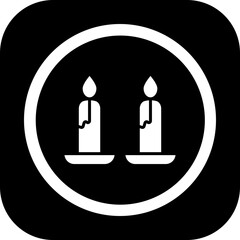 Candle Icon Design
