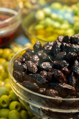 olives marinated in different ways