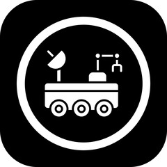 Moon Rover Icon Design