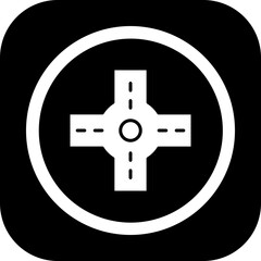 Roundabout Icon Design