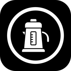 Electric Kettle Icon Design