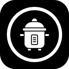 Rice Cooker Icon Design