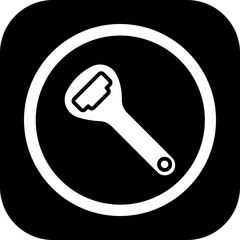 Bottle Opener Icon Design