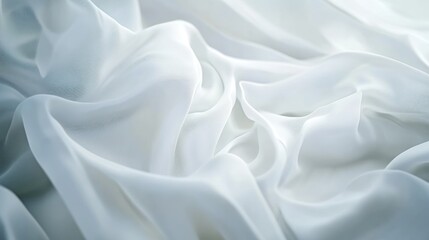 Obraz premium Abstract White Fabric Texture