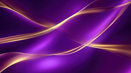 Naklejka premium Abstract Purple and Gold Background