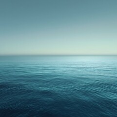 Obraz premium Serene Ocean Gradient: Deep Teal to Pale Aqua for Tranquil Designs