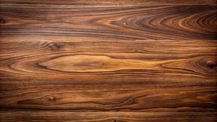 Obraz premium Rich, dark brown wood grain with intricate patterns and subtle knots, showcasing the natural beauty and texture of wood.