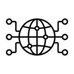 Global Network Icon