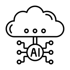 Cloud Computing Icon