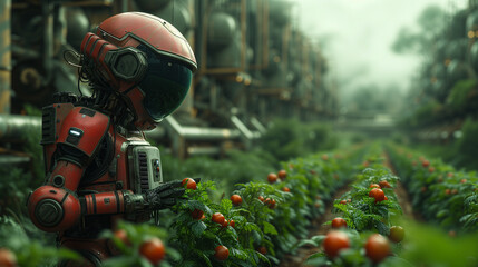 Futuristic Agriculture: Robots and High-Tech Equipment Transforming Farming