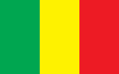 MaliFlag of Mali Vector Illustration