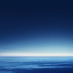 Obraz premium Tranquil Navy to Sky Blue Gradient: A Serene Transition for Your Designs