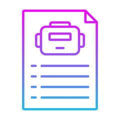 Fototapeta premium Machine Learning Icon