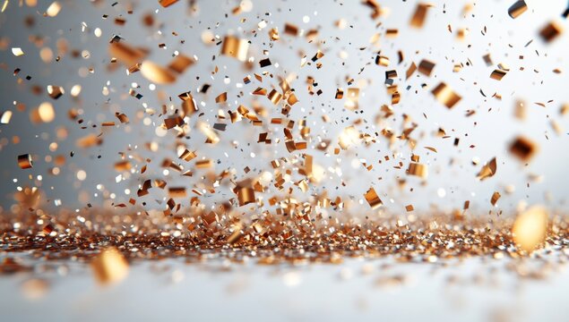 Color explosion on a white / transparent background - rendered in 3D