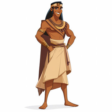 Egyptian God Cartoon