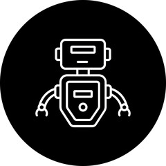 Obraz premium Robot Icon