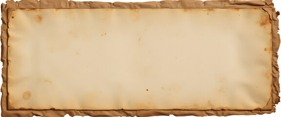 Old parchment background with copy space, ideal for historical documents and ancestral memory