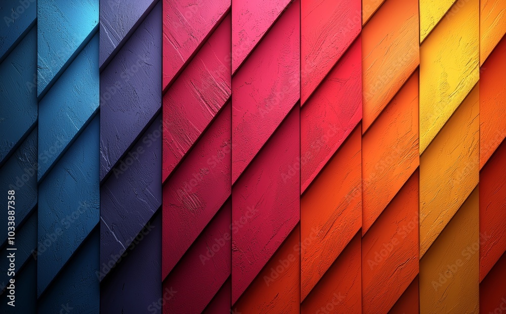 Poster modern designs and digital art will be enhanced by this vibrant abstract background with colorful 3d
