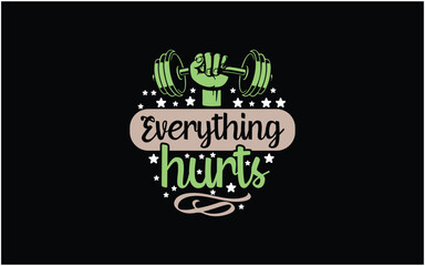  Fitness-Gym T-Shirt Design
