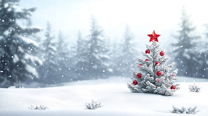 Fototapeta premium Christmas background, merry christmas template