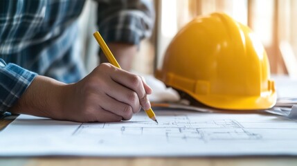 Architect Drawing Plans